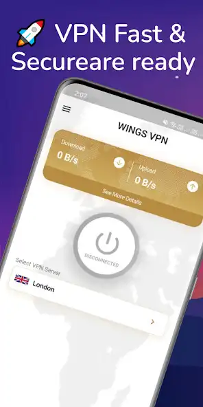 Play WingsVPN: VPN Fast  Secure  and enjoy WingsVPN: VPN Fast  Secure with UptoPlay