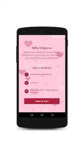 Play Wink: Compliment Generator as an online game Wink: Compliment Generator with UptoPlay
