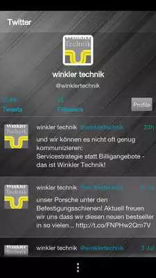 Play Winkler Technik