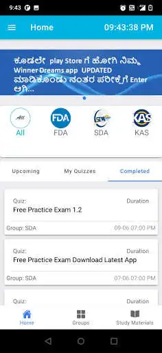 Play Winner Dreams Quiz as an online game Winner Dreams Quiz with UptoPlay