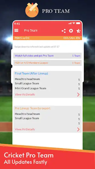 Play Winner Team 11 : Prediction Team Help to earn more  and enjoy Winner Team 11 : Prediction Team Help to earn more with UptoPlay