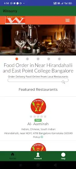 Play Winsorry : Food Order Online  and enjoy Winsorry : Food Order Online with UptoPlay