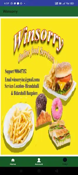 Play Winsorry : Food Order Online as an online game Winsorry : Food Order Online with UptoPlay