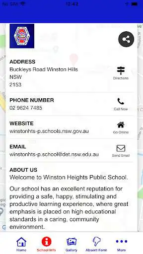 Play Winston Heights Public School App as an online game Winston Heights Public School App with UptoPlay