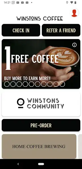 Play Winstons Coffee as an online game Winstons Coffee with UptoPlay