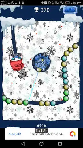 Play Winter ball deluxe shoot game as an online game Winter ball deluxe shoot game with UptoPlay