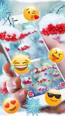 Play Winter Berry Keyboard Theme