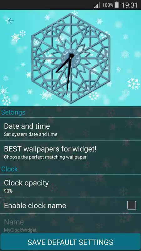 Play Winter Clock Live