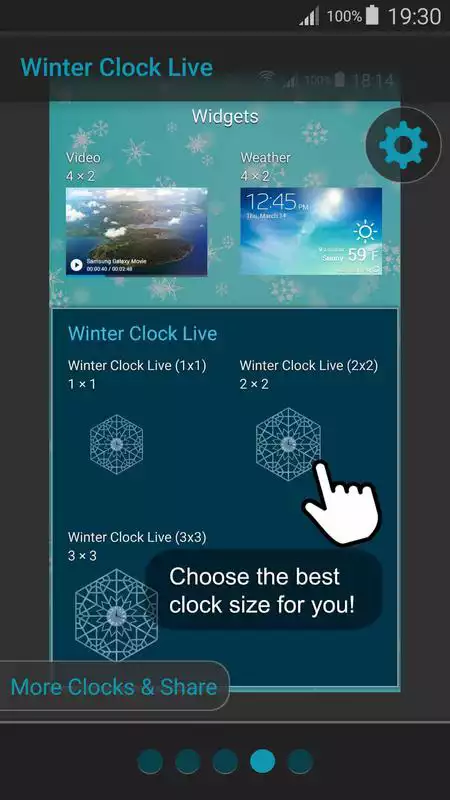 Play Winter Clock Live