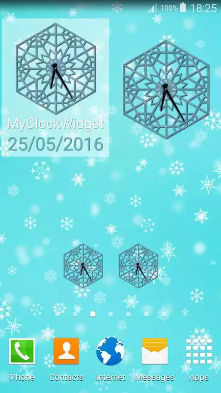 Play Winter Clock Live