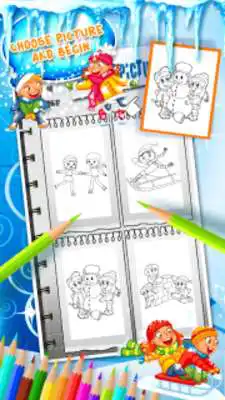 Play Winter Coloring Book