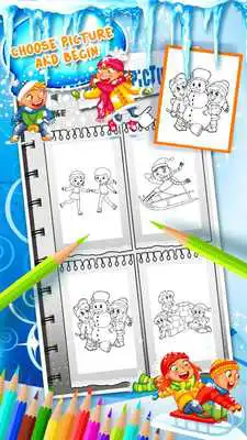 Play Winter Coloring Book