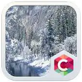 Free play online Winter Day CLauncher Theme APK
