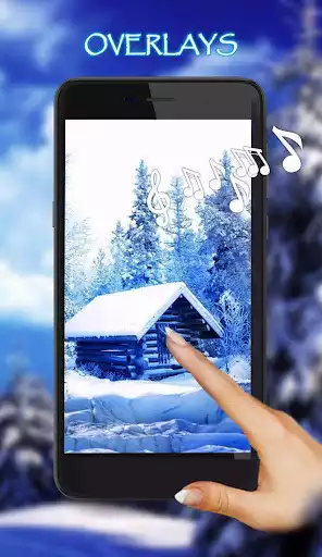 Play Winter House live wallpaper