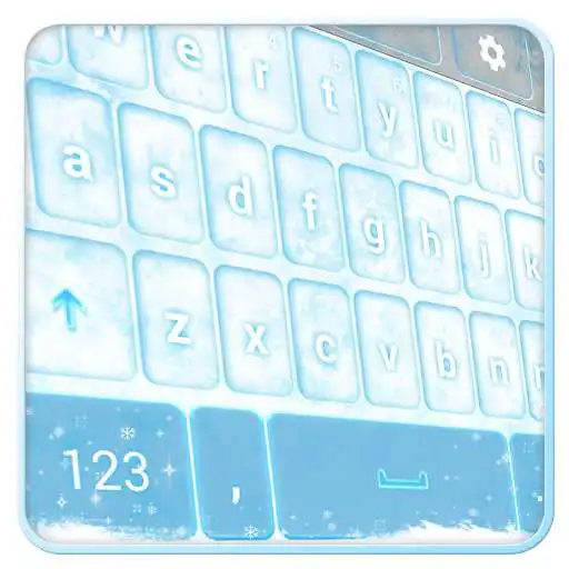 Free play online Winter Keyboard Theme  APK