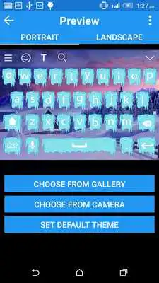 Play Winter Keyboard Theme