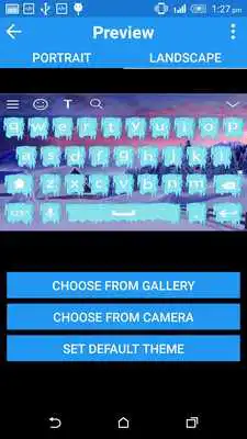 Play Winter Keyboard Theme