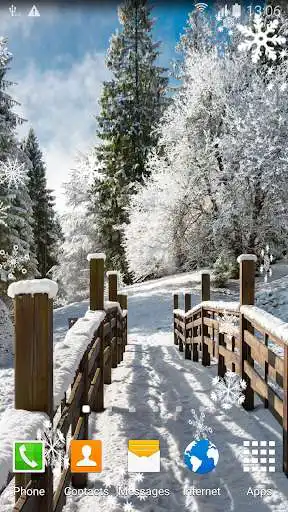 Play Winter Landscapes Wallpaper