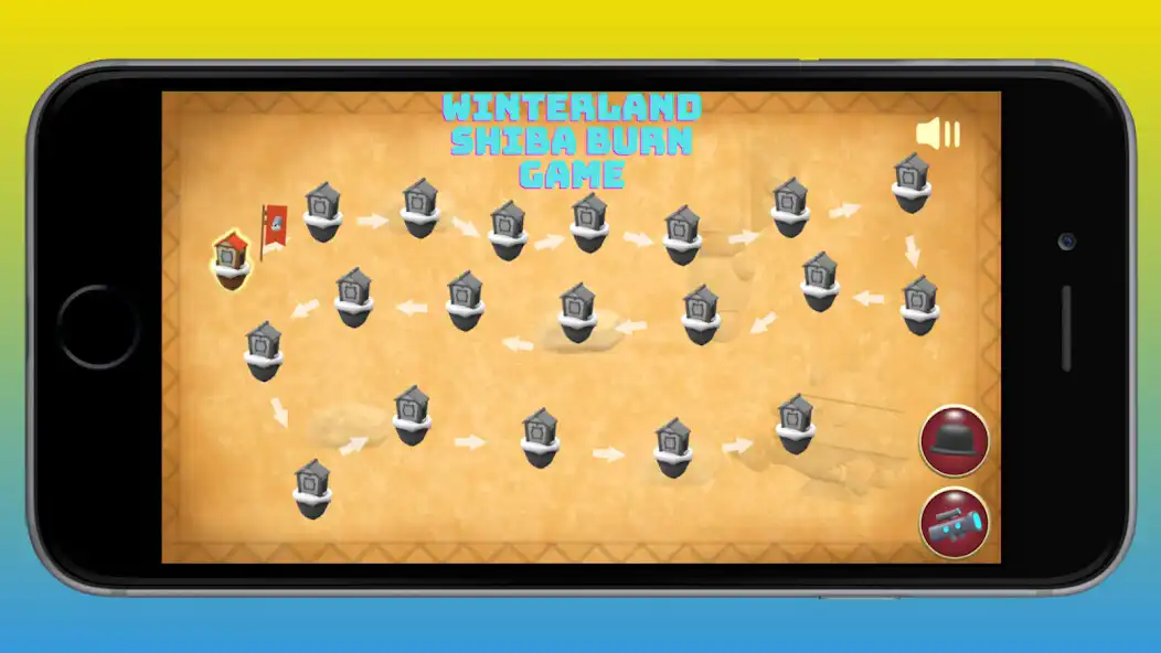 Play Winterland Shiba Burn Game as an online game Winterland Shiba Burn Game with UptoPlay