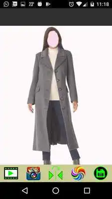 Play Winter Long Coat Photo Editor