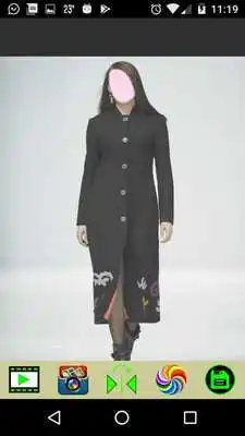 Play Winter Long Coat Photo Editor