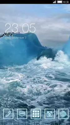 Play Winter Penguins CLauncher Them