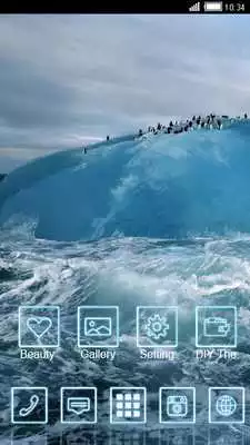 Play Winter Penguins CLauncher Them