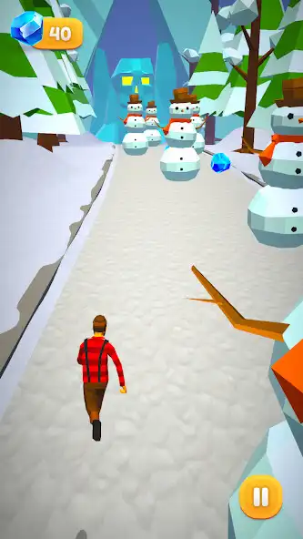 Play Winter Run  and enjoy Winter Run with UptoPlay