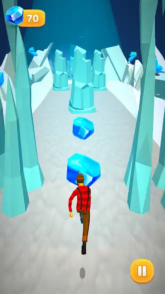 Play Winter Run as an online game Winter Run with UptoPlay