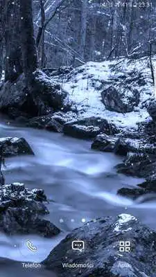 Play Winter Scenery Live Wallpaper