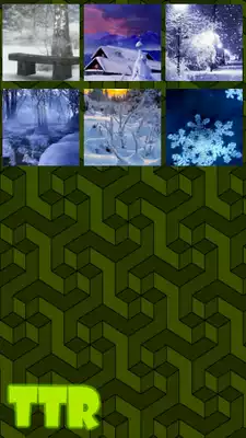 Play Winter Sliding Puzzle
