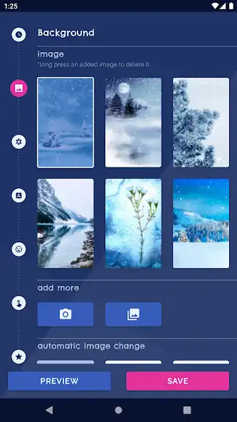 Play Winter Snow Clock Wallpaper  and enjoy Winter Snow Clock Wallpaper with UptoPlay