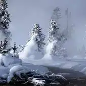 Free play online Winter Snowfall Day Night HD Theme APK