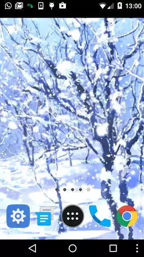 Play winter snowfall live wallpaper as an online game winter snowfall live wallpaper with UptoPlay
