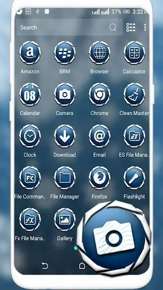 Play Winter Snowflake Launcher Theme as an online game Winter Snowflake Launcher Theme with UptoPlay