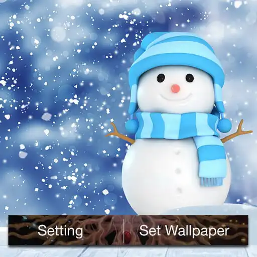 Play Winter Snow live wallpaper 3D APK