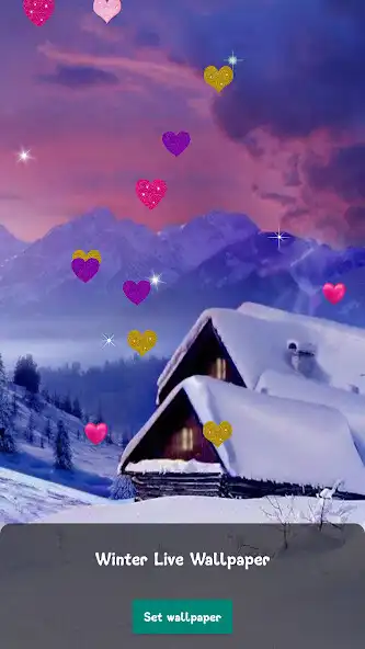 Play Winter Snow live wallpaper 3D as an online game Winter Snow live wallpaper 3D with UptoPlay