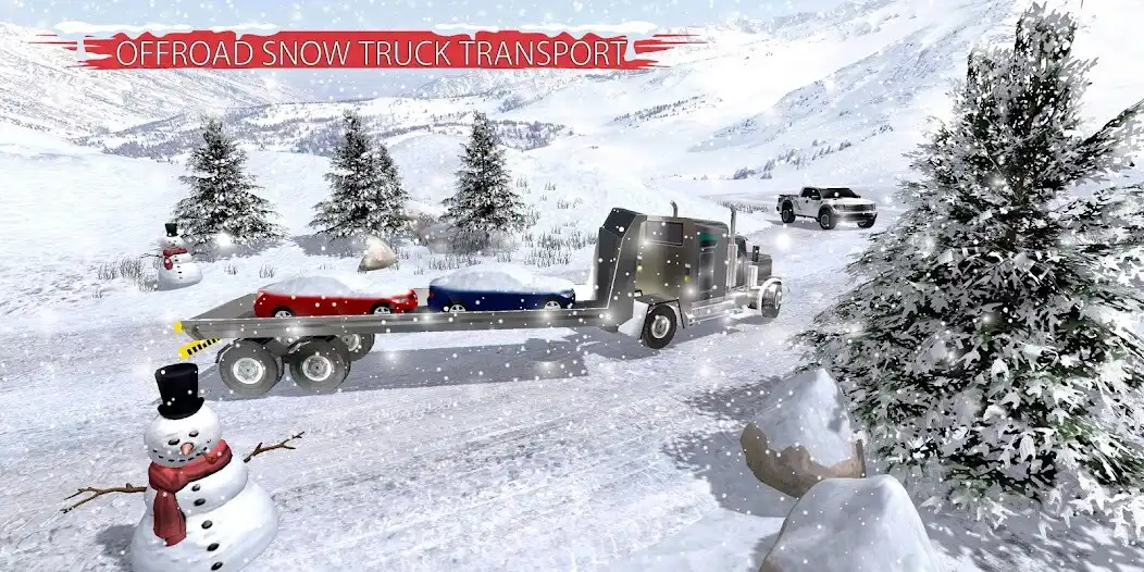 Play Winter Snow Pickup Truck Drive  and enjoy Winter Snow Pickup Truck Drive with UptoPlay