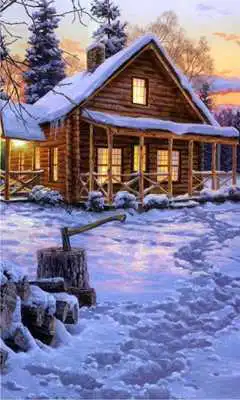 Play Winter Sunset LWP Play Winter Sunset LWP