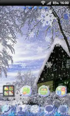 Play Winter Theme for GO Launcher