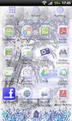 Play Winter Theme for GO Launcher