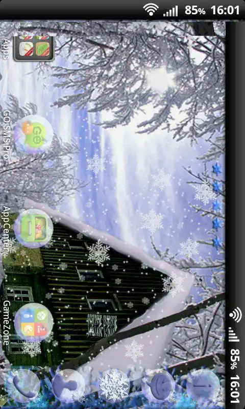 Play Winter Theme for GO Launcher