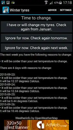 Play Winter Tyre Reminder