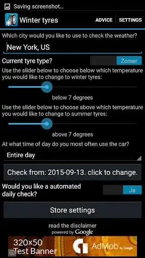 Play Winter Tyre Reminder