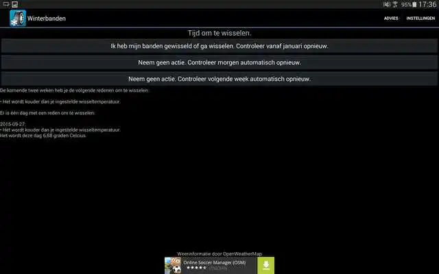 Play Winter Tyre Reminder