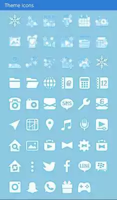 Play Winter Wallpaper Snow Tree Theme