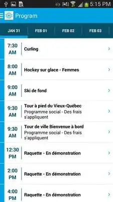 Play Winter World Master Games 2015