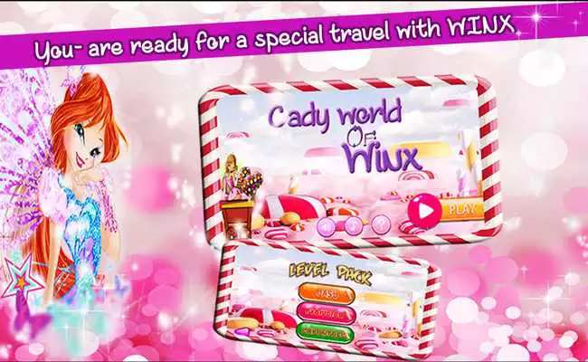 Play Winx candy adventure