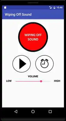 Play Wiping Off Sound