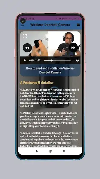 Play wireless doorbell camera guide  and enjoy wireless doorbell camera guide with UptoPlay